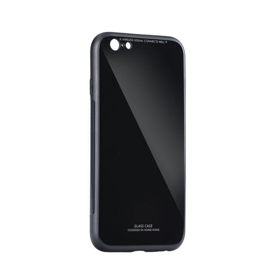Obal / kryt na Samsung Galaxy A30 čierny - GLASS Case