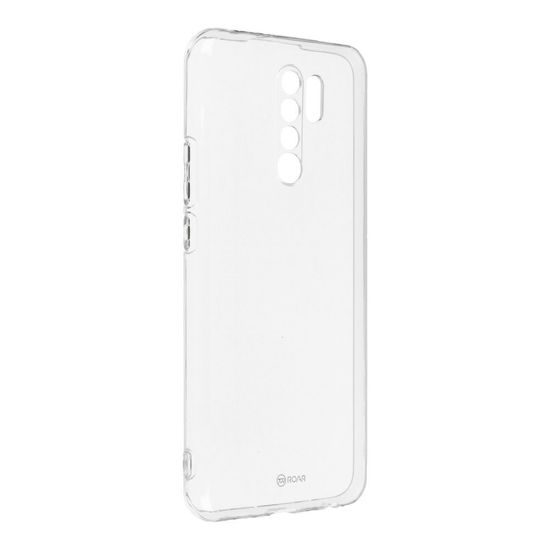 Obal / kryt na Xiaomi Redmi 9 transparent - Jelly Case Roar