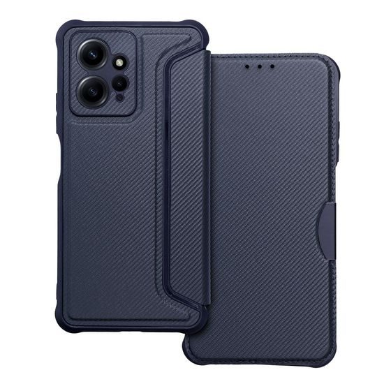 Puzdro / obal na Xiaomi Redmi NOTE 12 4G modrý - kniha RAZOR