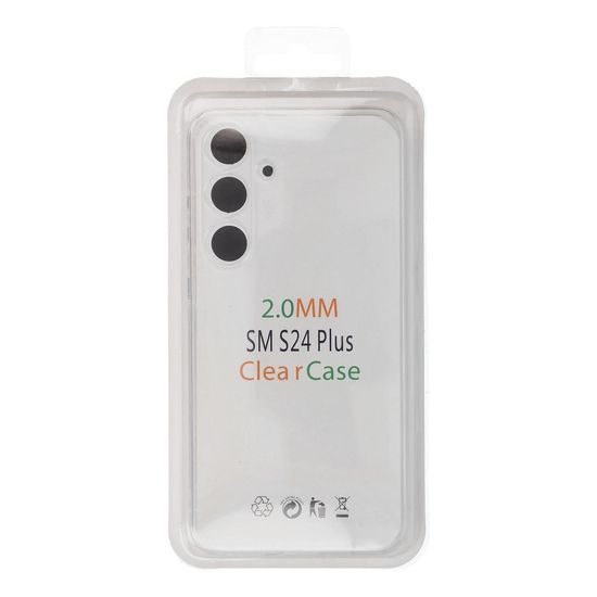 Obal / kryt na Samsung Galaxy S24 Plus transparentní - Clear Case 2mm