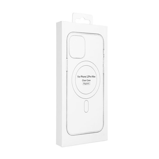 Obal / kryt pre Apple iPhone 12 Pro Max transparentné - Mag Cover
