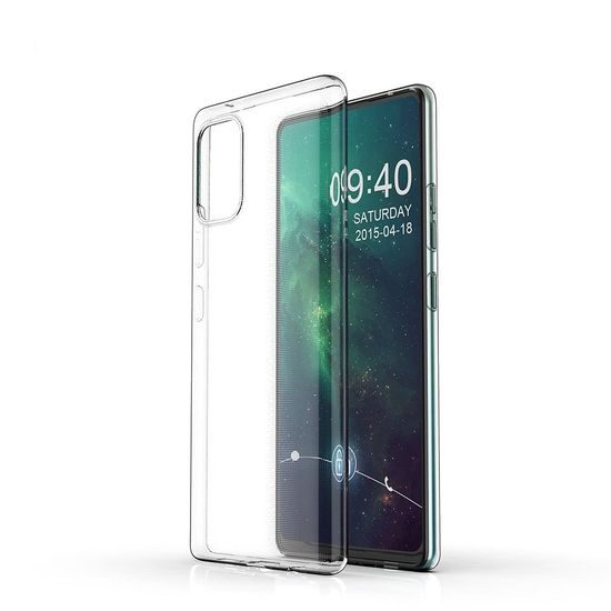 Obal / kryt pre Samsung Galaxy A71 transparentný - CLEAR Case 2mm