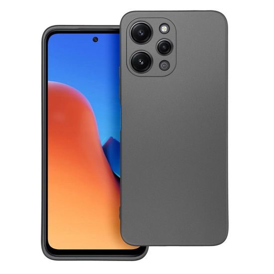 Obal / kryt na Xiaomi Redmi 12 4G sivý - METALLIC