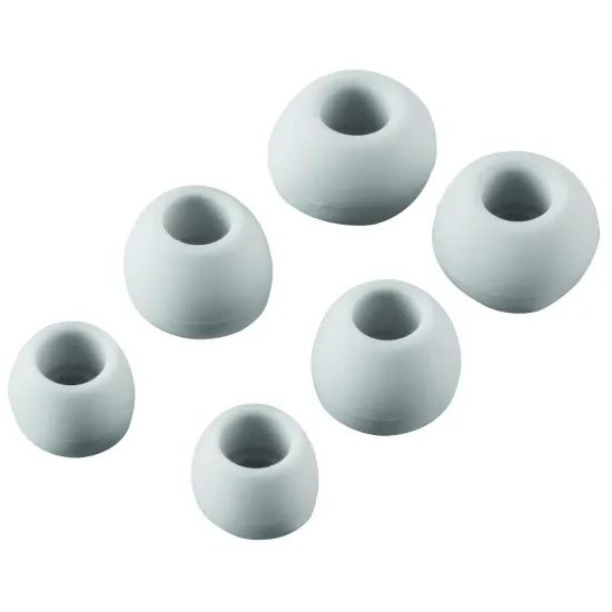 Sluchátka jack 3,5 mm s mikrofonem šedá - THOMSON