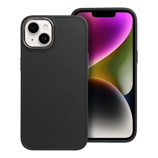 Obal / kryt na Apple iPhone 14 Pro Max černý- Frame case