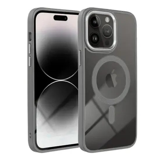 Obal / kryt na Apple iPhone 17 Pro Max šedý - COLOR EDGE MagCover