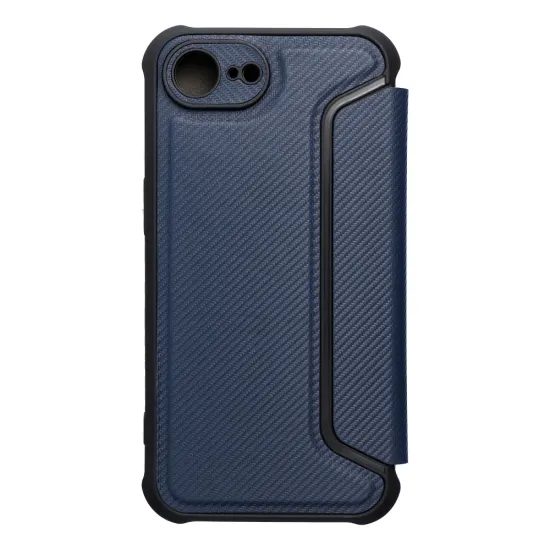 Pouzdro / obal na Apple iPhone 16e (SE 4 2025) / 17e modré - knížkové RAZOR Book