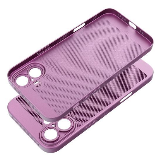 Obal / kryt na Apple iPhone 16 Plus fialový - BREEZY