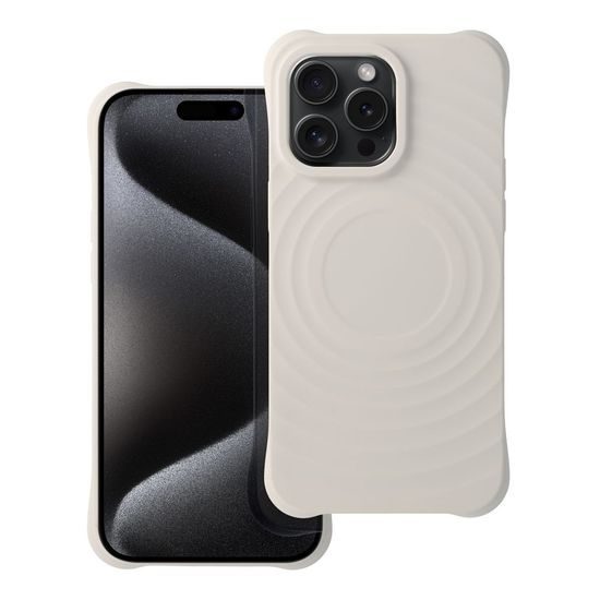 Obal / kryt na Apple iPhone 15 bílý - MagCover