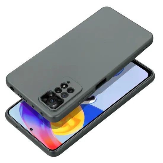 Obal / kryt na Xiaomi Redmi Note 14 Pro 4G Šedý - Metallic Case