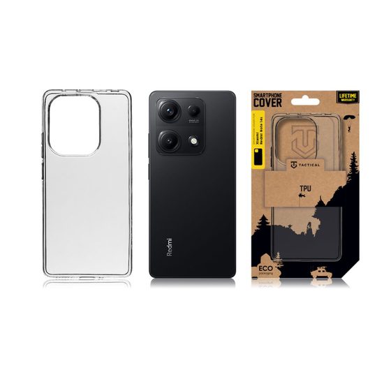 Obal / kryt na Xiaomi Redmi Note 14S - průhledný OBAL:ME