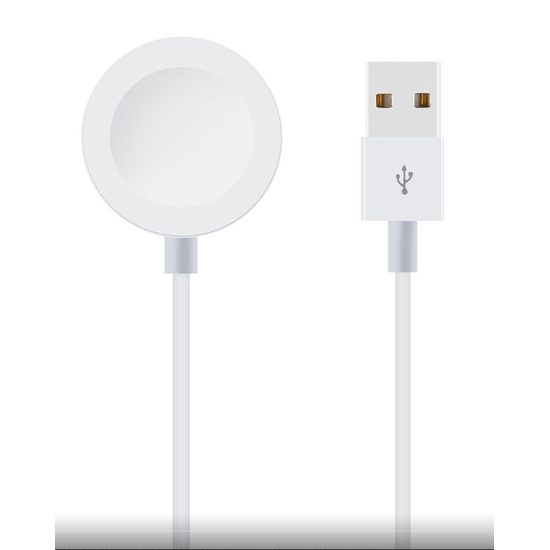 Nabíjecí kabel USB-A pro Apple Watch 1m bílý - OBAL:ME