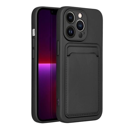 Obal / kryt pre Apple iPhone 13 PRO čierny Forcell Card
