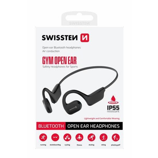 Bluetooth sluchátka Gym Open Ear - SWISSTEN