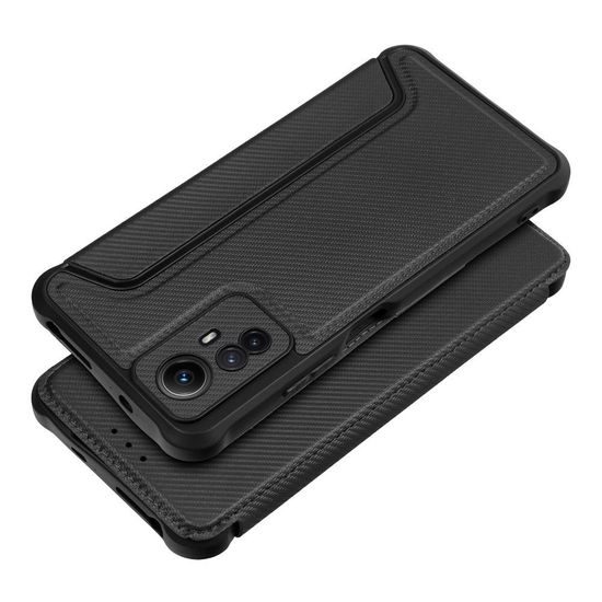 Pouzdro / obal na Xiaomi Redmi NOTE 12S černý - knížkový RAZOR