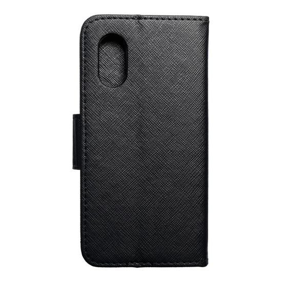 Puzdro / obal na Samsung Xcover 5 čierne - kniha Fancy Book
