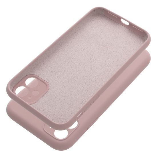 Obal / kryt na Apple iPhone 11 růžový - SILICONE 2mm