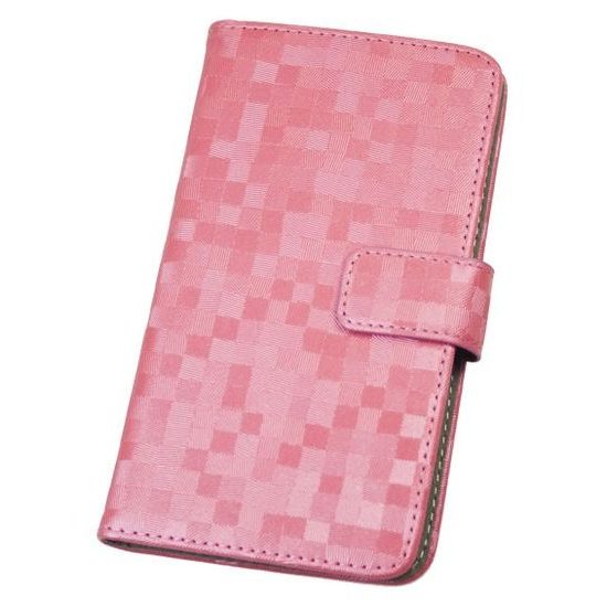 Puzdro / obal Univerzálne veľkosť XL 5-5,5" ružová - kniha Brilly Book