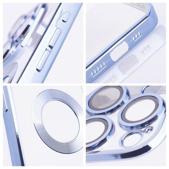 Obal / kryt na Apple iPhone 16 Pro modrý - Glam case