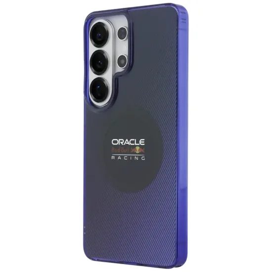 Obal / kryt na Samsung Galaxy S26 Ultra tmavě modrý s MagSafe - Red Bull Magnetic Double Layer PC Blended Lines