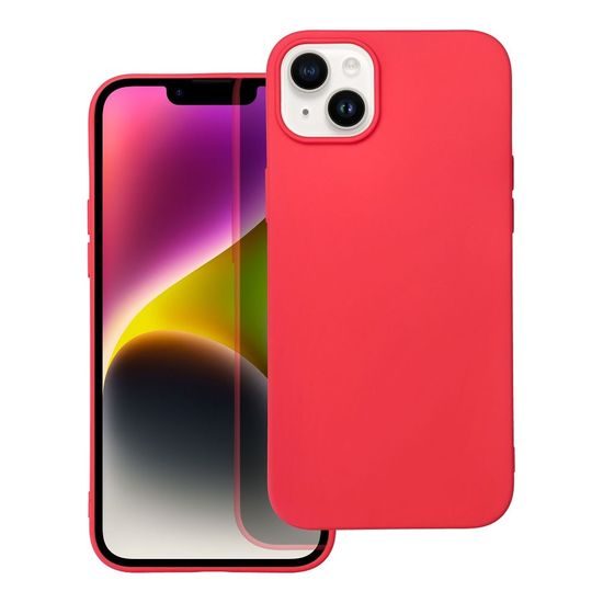 Obal / kryt na Apple iPhone 14 Plus červená - Forcell Soft