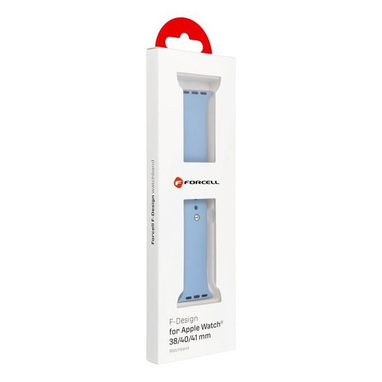 Silikonový náramek pro Apple Watch 38/40/41mm modrý - FORCELL