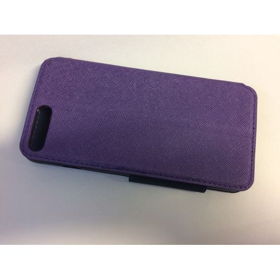 Puzdro / obal pre Apple Iphone 7 Plus / 8 Plus fialovo-modré - kniha Fancy Diary