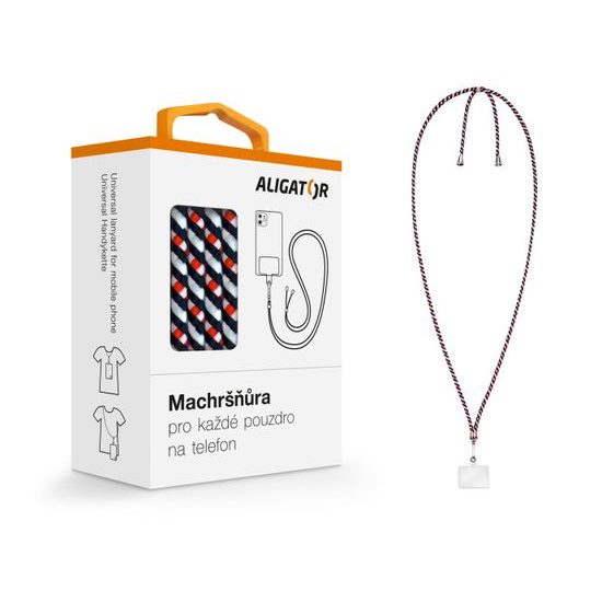 Machršňůra univerzální šňůrka, Trikolora - Aligator