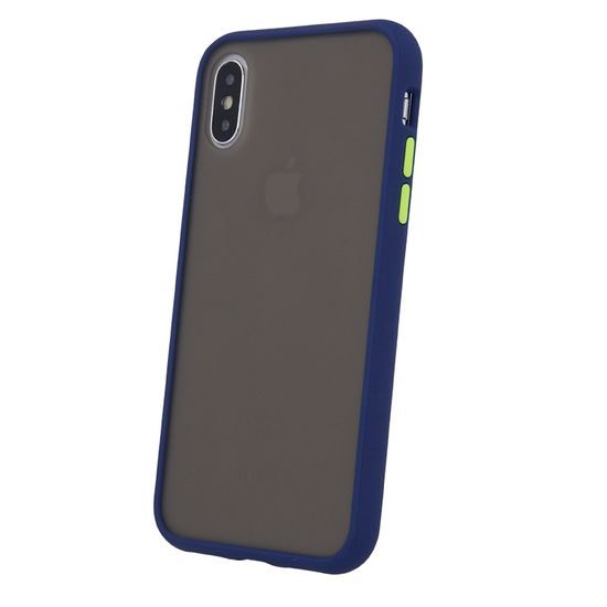 Obal / kryt na Xiaomi Redmi 8A modrý - barevné tlačítka