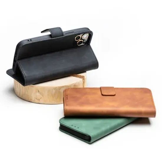 Pouzdro / obal na Apple iPhone 17 Pro Max černé - knížkové TENDER Book