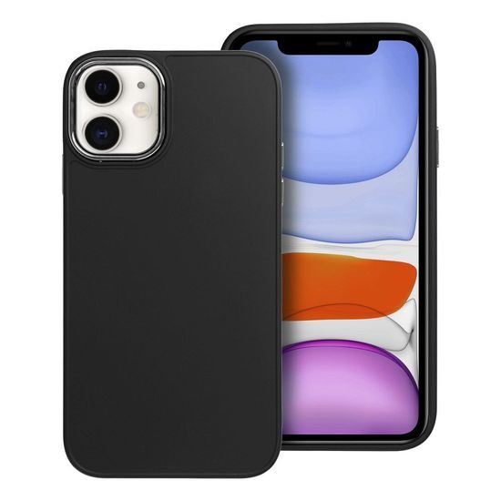 Obal / kryt na Apple iPhone 11 černý - FRAME