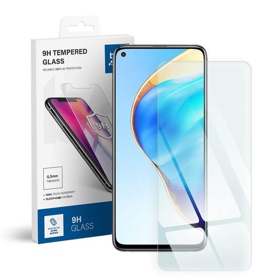 Tvrdené / ochranné sklo Xiaomi Mi10T Pro 9H plne lepiace - BlueStar