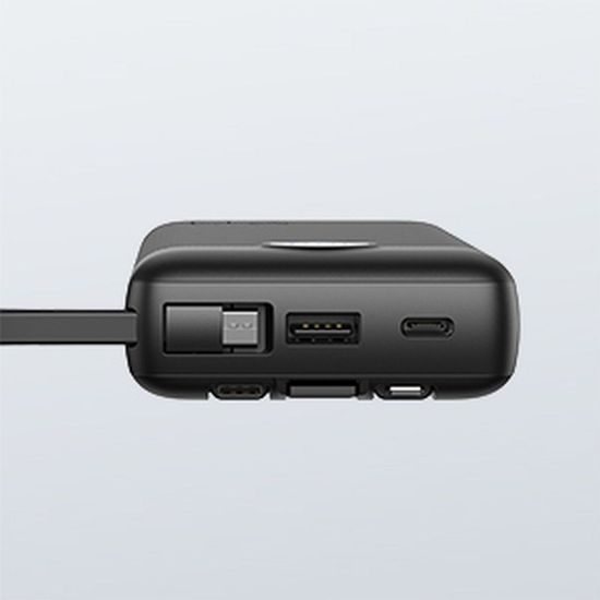 Powerbanka C20 20 000mAh (Micro + Typ C + Lightning) černá - VEGER