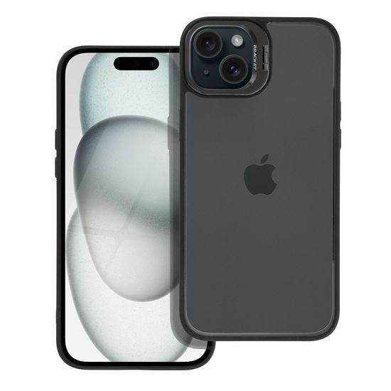 Obal / kryt na Apple iPhone 15 PLUS černý - BRACKET
