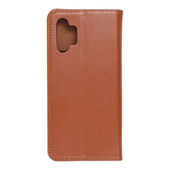 Pouzdro / obal na Samsung Galaxy A32 5G, hnědé - knížkové Forcell Leather