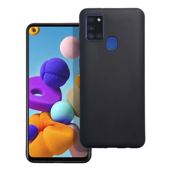 Obal / kryt na Samsung Galaxy A21S černý - MATT