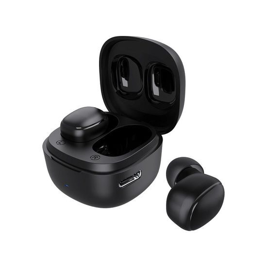 Bezdrátová sluchátka TWS Mini A19 černá - BLUE STAR