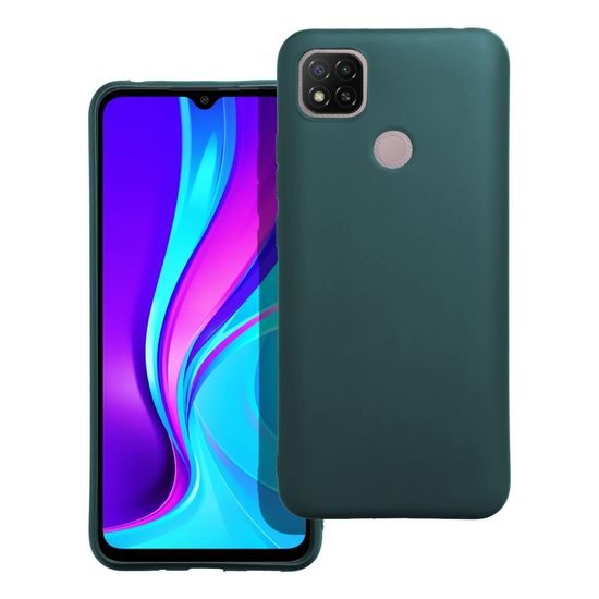 Obal / kryt na Xiaomi Redmi 9C zelený - MATT Case