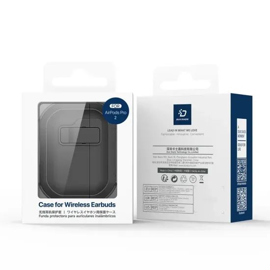 Pouzdro / obal na AirPods 4 - černé DUX DUCIS