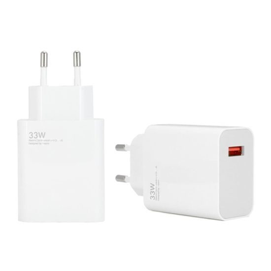 Cestovní Nabíječka Xiaomi USB-A 33W bílá (Bulk)