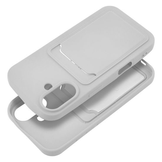 Obal / kryt na Apple iPhone 16 bílý - Card Case