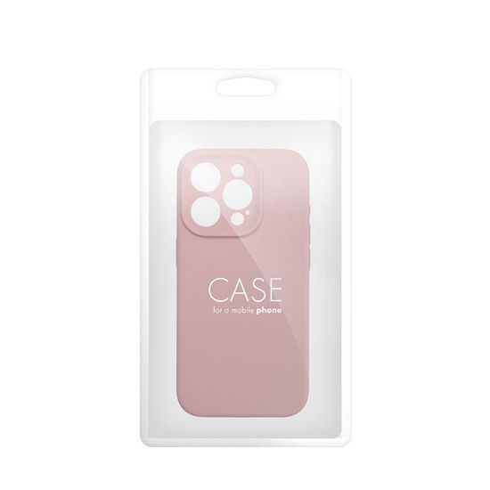 Obal / kryt na Apple iPhone 12 růžový - Silicone Case 2mm