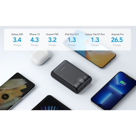 Powerbanka 20 000 mAh černá - Veger