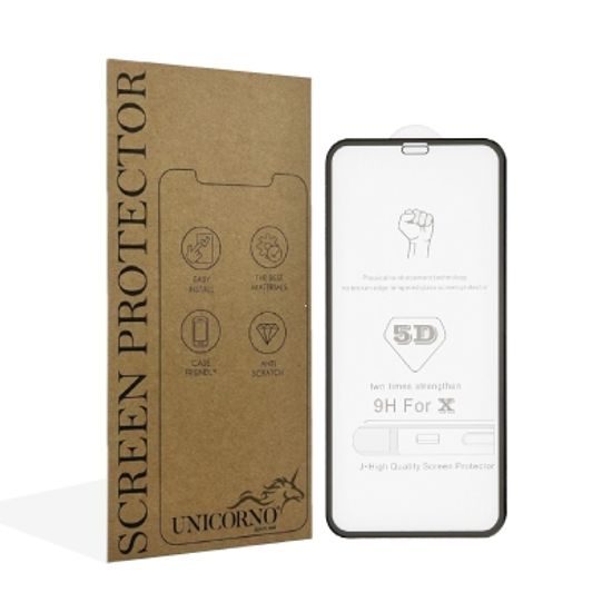 Tvrzené / ochranné sklo Vivo V50 Lite černé - Unicorno