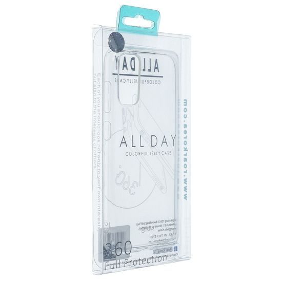 Obal / kryt na Samsung Galaxy A72 5G transparentní - Jelly Case Roar