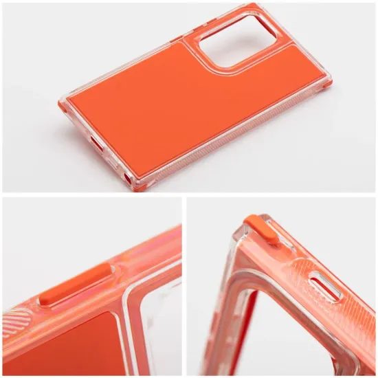 Obal / kryt na Xiaomi Redmi 14C oranžový - MATRIX