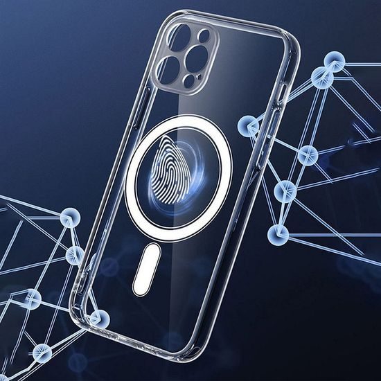 Obal / kryt na Apple iPhone 16 Plus transparentní - CLEAR MAG COVER