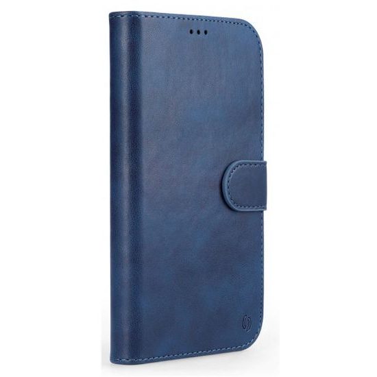 Puzdro / obal Univerzálne veľkosti XL modrá koža - Aligátor