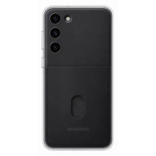 Obal / kryt na Samsung Galaxy S23 Plus čierny - Original Frame Case