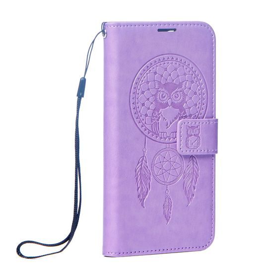 Pouzdro / obal na Xiaomi Redmi NOTE 13 5G fialový - knížkový MEZZO Book
